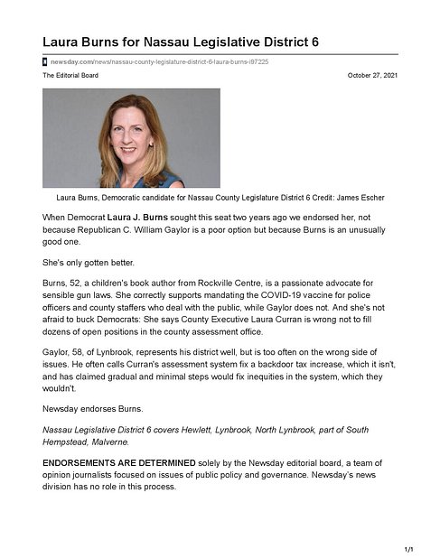 newsday.com-Laura Burns for Nassau Legislative District 6-page-001